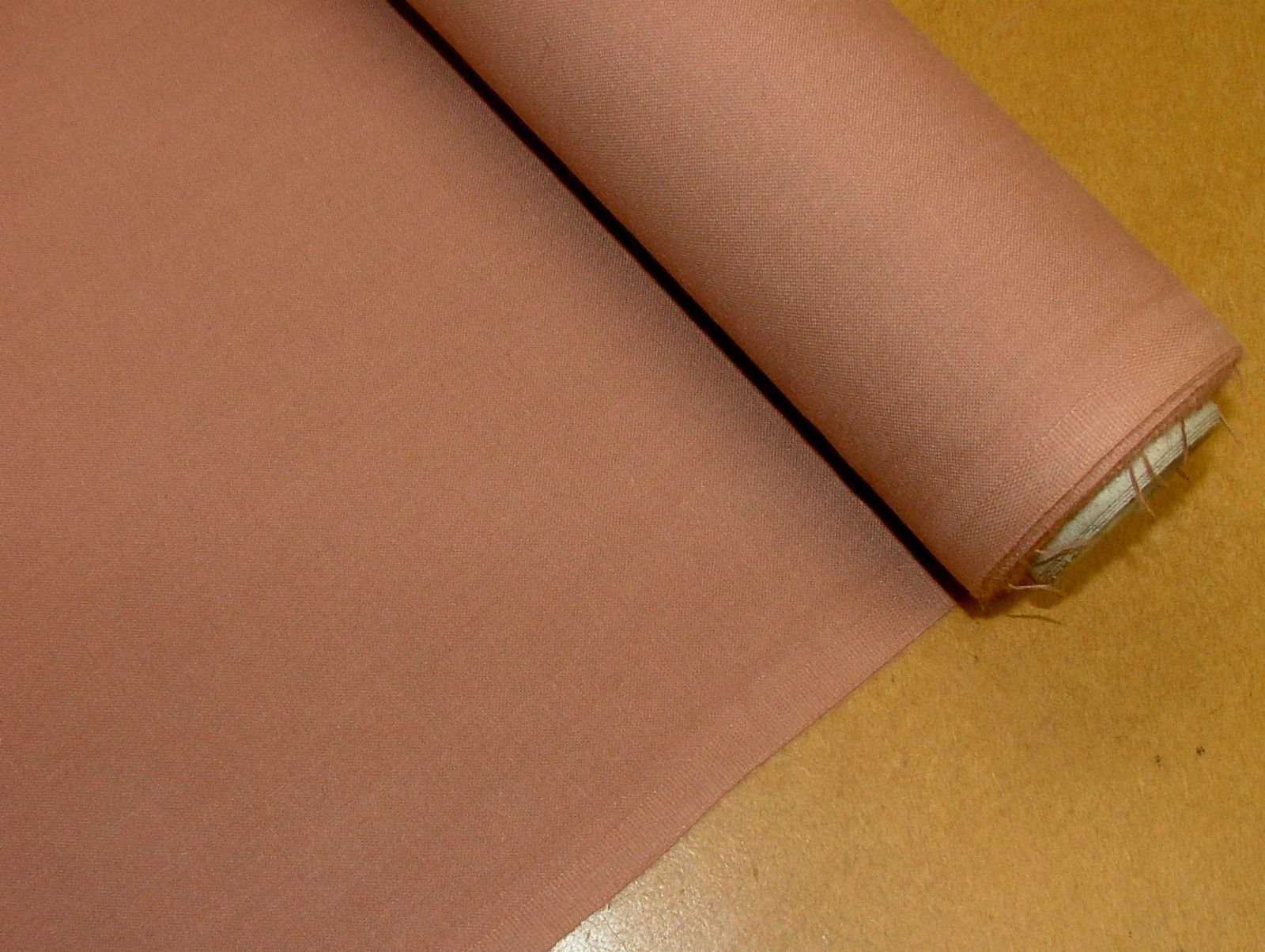 Pandoras Upholstery Fawn 1 Metre Flame Retardant Calico Fabric Upholstery Curtain Craft