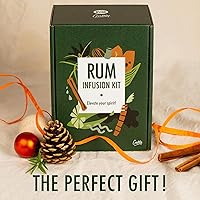 Vista 14 de Tequila Infusion Kit by Craftly Plant-Based Infusions for Cocktails Tequila Set for him Birthday Gift for Men & Women Spices & Bottle