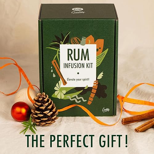 Vista 14 de Tequila Infusion Kit by Craftly Plant-Based Infusions for Cocktails Tequila Set for him Birthday Gift for Men & Women Spices & Bottle