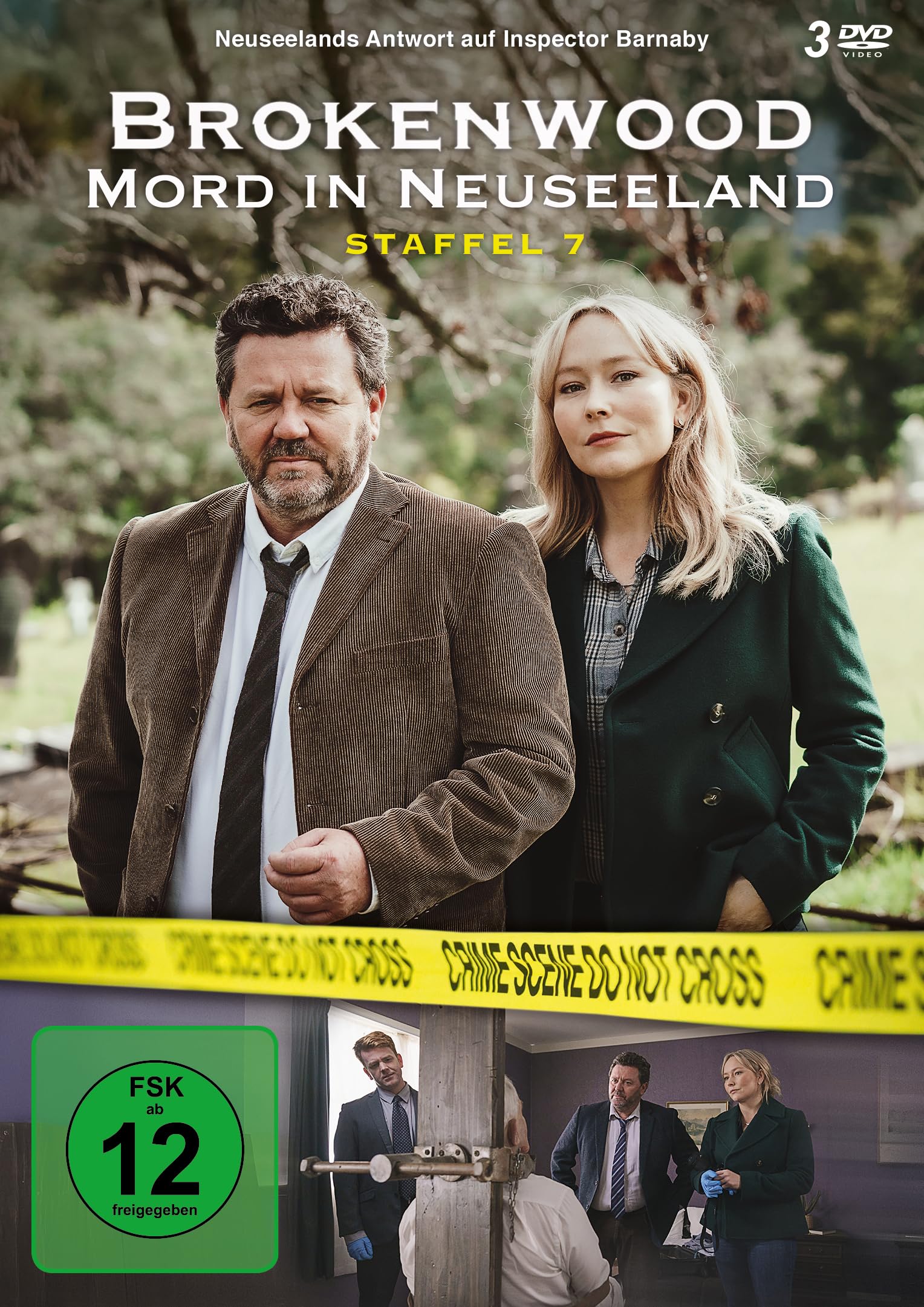 Brokenwood - Murder in New Zealand - Season 7 (6 Episodes) [3 DVDs