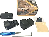 Vista 6 de ADE Advanced Optics RD3 – 011 A-1 Premium Grade 1 x 22 x 33 rojo Dot Sight Individual brillo Up & Down Interruptores