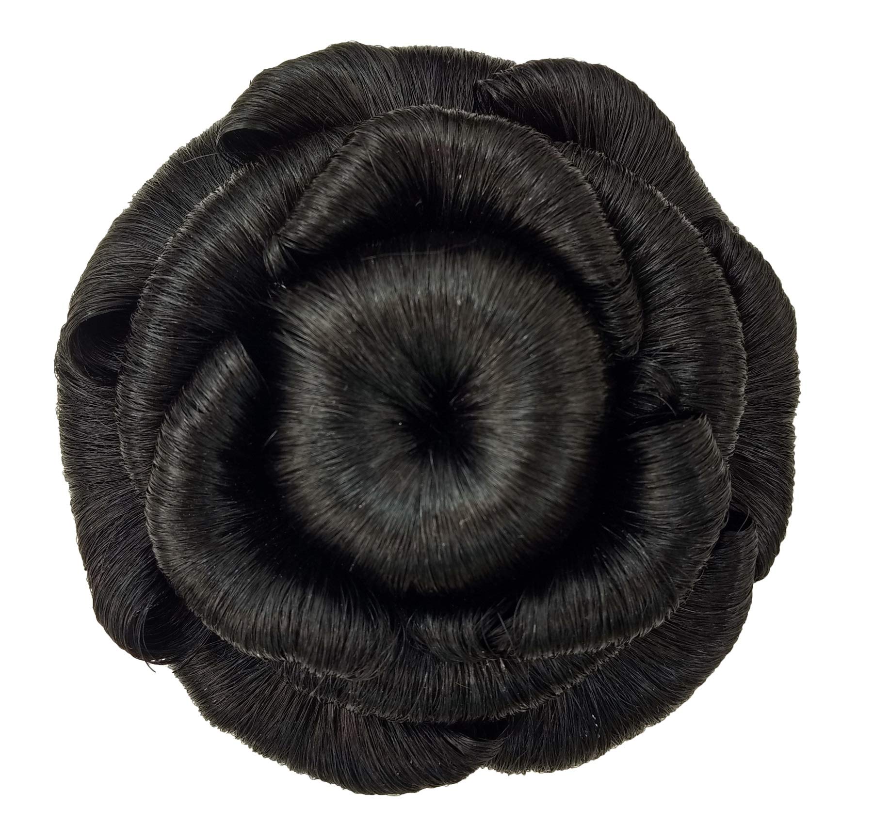 jasmina super deluxe hair style/premium hair accessories Bun/Juda. (black)