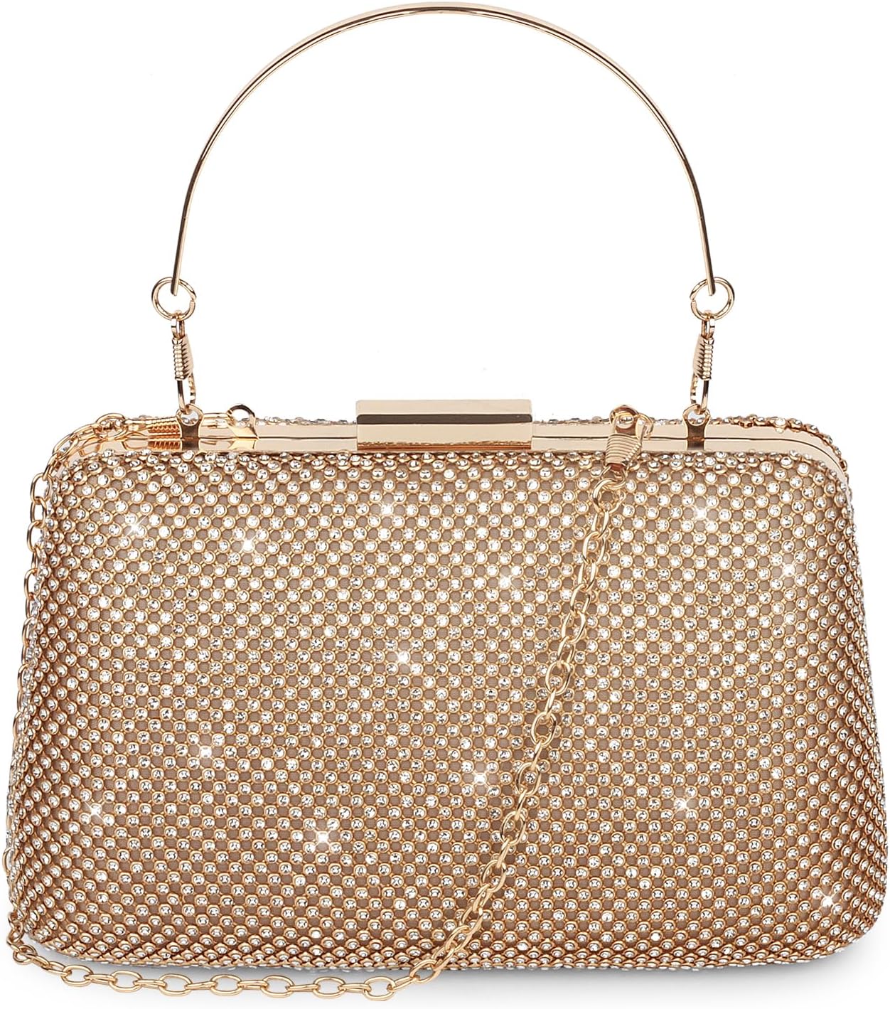 AOYUNHUI Clutch Purses for Women Evening Bags Rhinestone Bag for Wedding Prom Party | for Wedding, Prom, Party