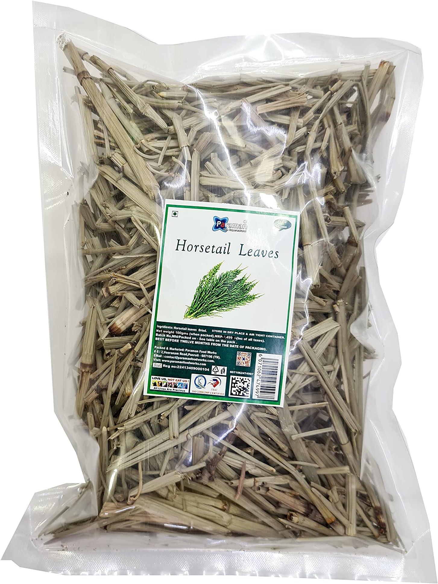 Horsetail Leaves Dried - 100 gms