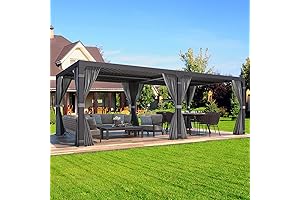 Sorara Outdoor Louvered Pergola: Transform Your Outdoor Experience