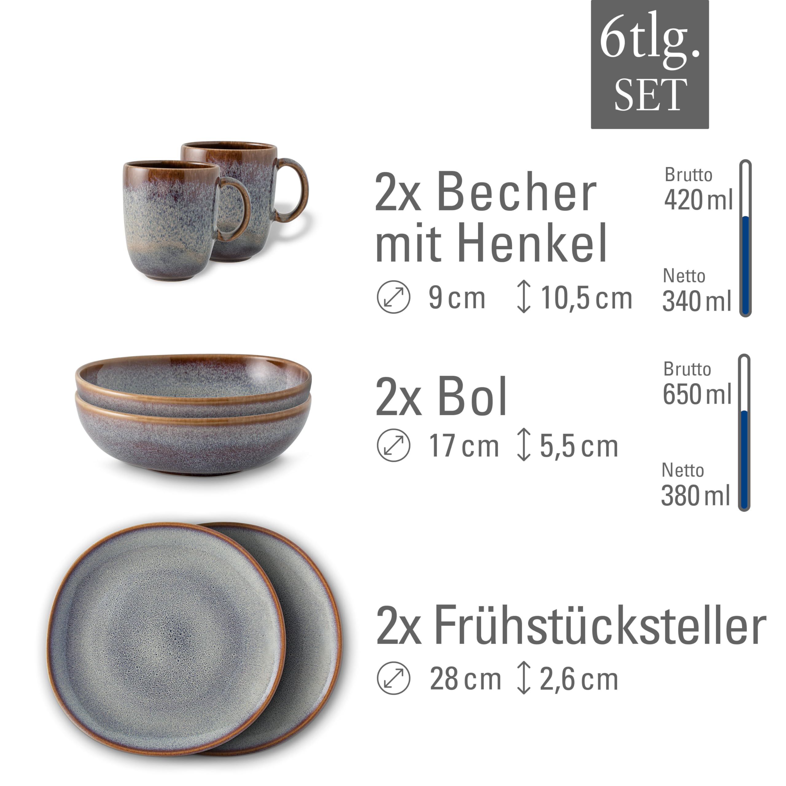 Amazon.com: like. by Villeroy & Boch - Lave Earthenware tableware