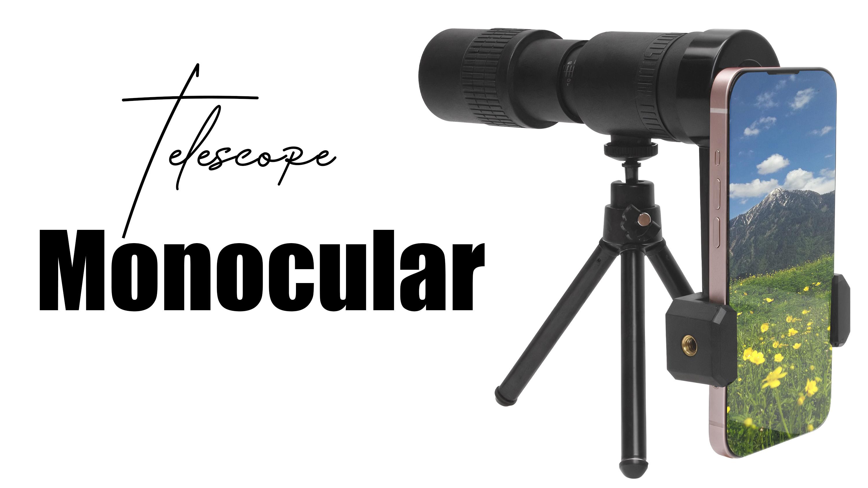 Amazon.com : Zoom Lens for iPhone Android, 4K 10-300x40mm Compact