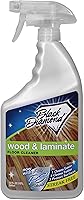 Vista 1 de Limpiador de madera y piso laminado Black Diamond, para parqué, real, natural y artificial, biodegradable, seguro para todos los pisos, negro, WOW QT