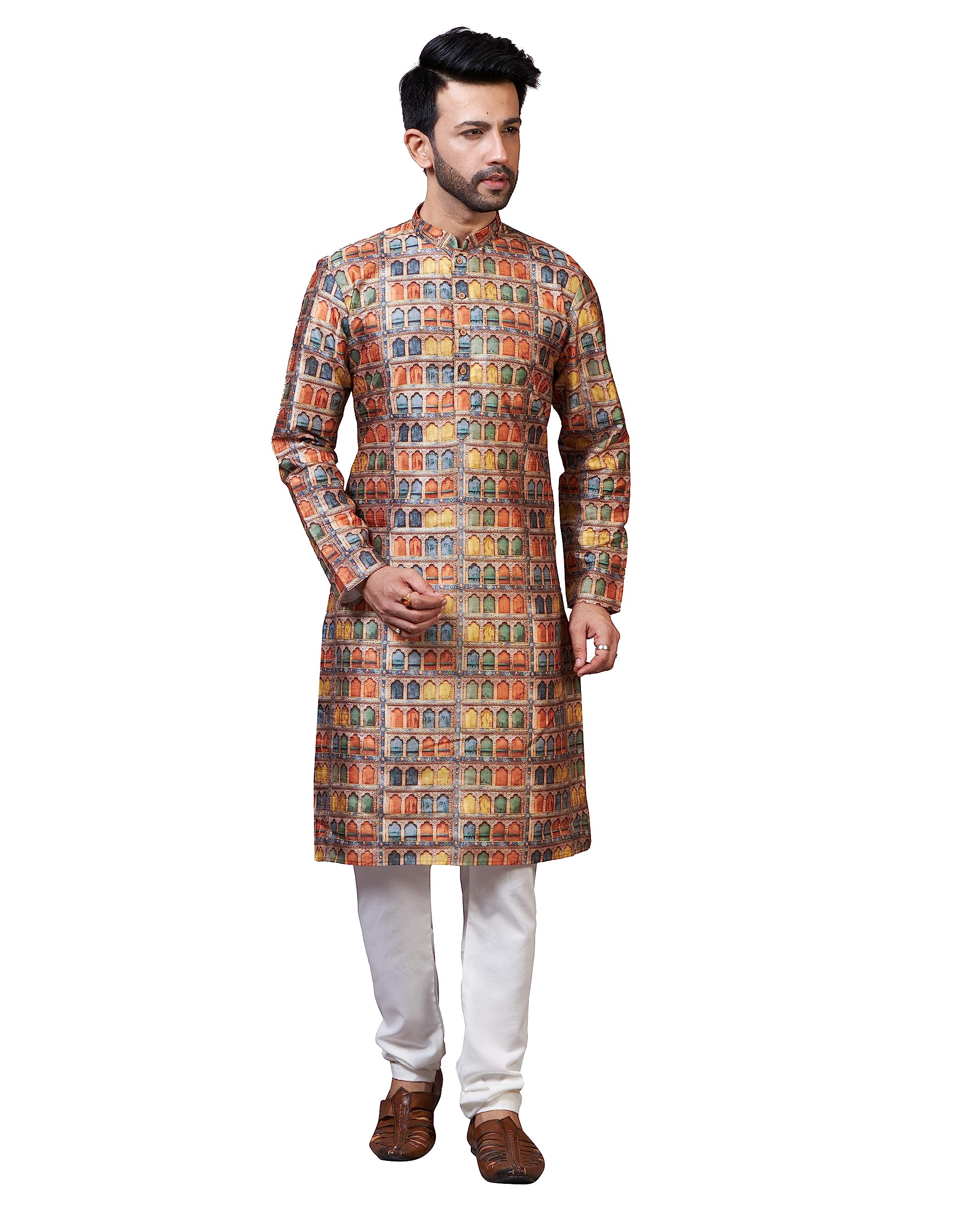 heora Kurta Pyjama Set for Men Ethnic & Designer Wear (LE 011)-picture-33