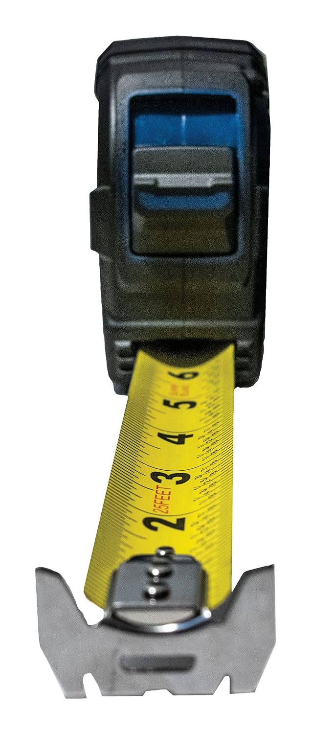 Century Drill & Tool 72840 Contractor Fractional/Metric Tape Measure, 16 Foot