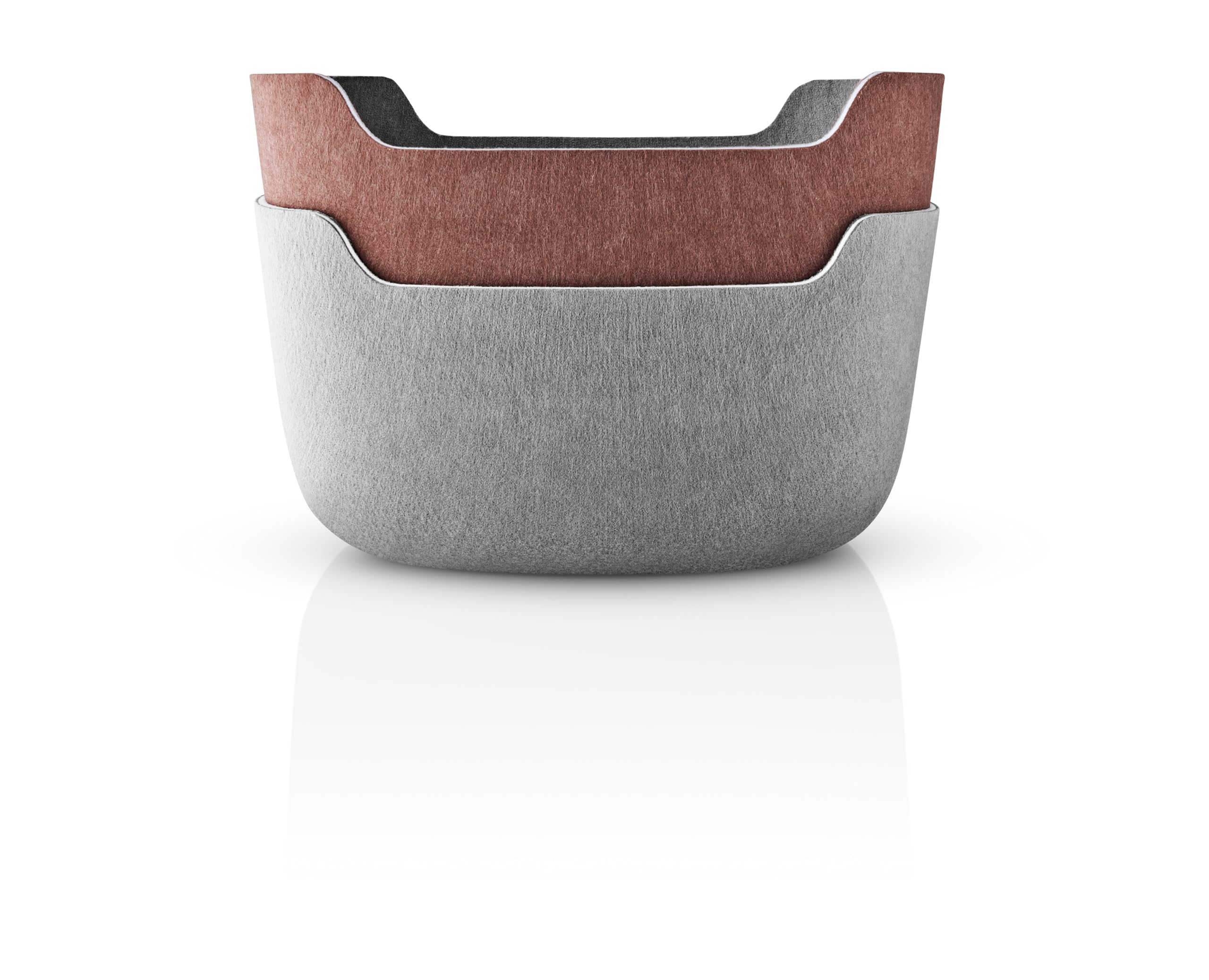 EVA SOLO | Cesta ordenada 48 x 35 x 26 cm chapa | Almacenamiento versátil para juguetes, libros y suministros de oficina | Hogar bien organizado con diseño y funcionalidad daneses | Estaño