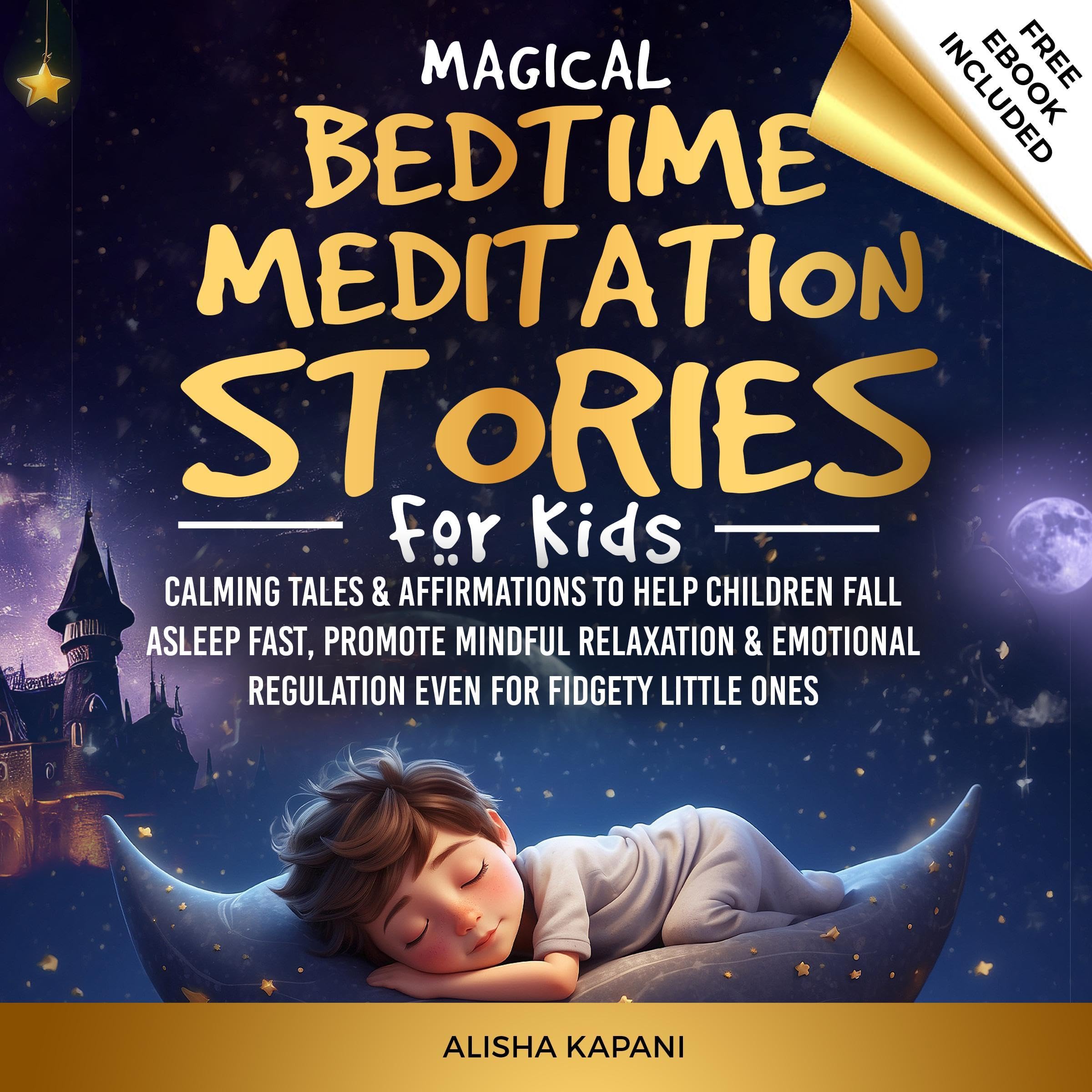 Cover art for Magical Bedtime Meditation Stories for Kids