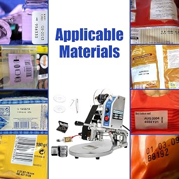 10 Rolls 30mm x 100m Date & Batch Coding Ribbon/Foil