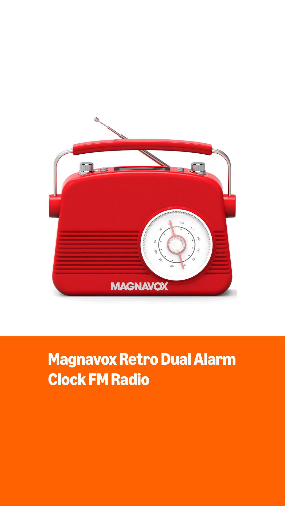 共鳴木箱　マジックアイ　Bluetooth付　昭和レトロ真空管ラジオBL-265 Amazon.com: Magnavox Retro Dual Alarm Clock FM Radio - Bluetooth