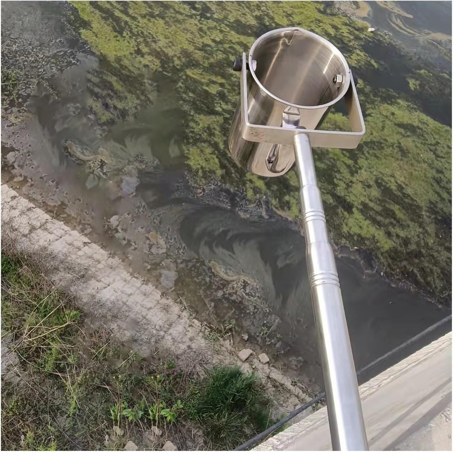 Kit d'échantillonnage d'eau extensible 0.65-1.5m avec louche