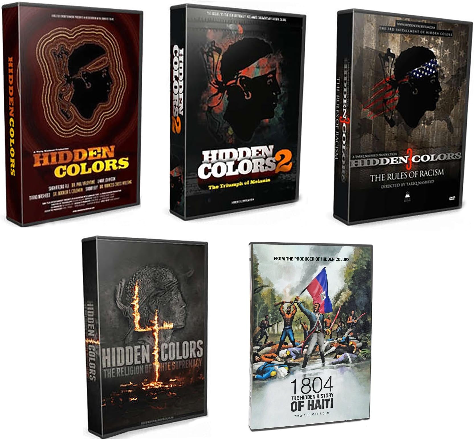 Hidden Colors Collection 1 2 3 4 & 1804: The Hidden History of Haiti