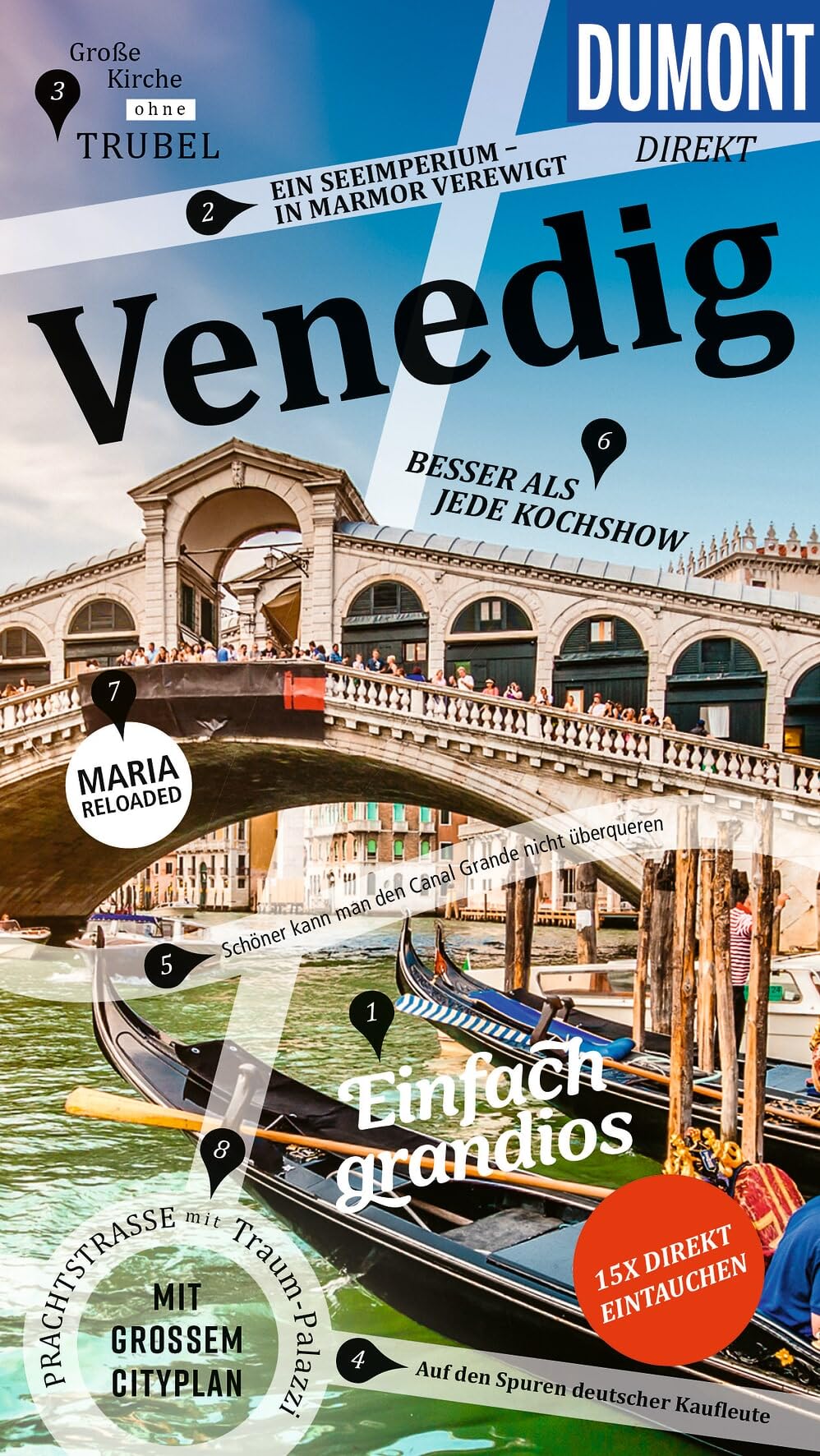 DUMONT direkt Reiseführer Venedig: Mit großem Cityplan