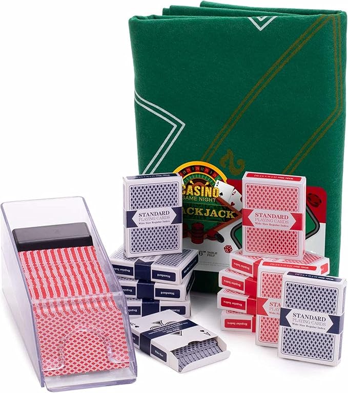 Blackjack Essentials Set Includes Green Blackjack