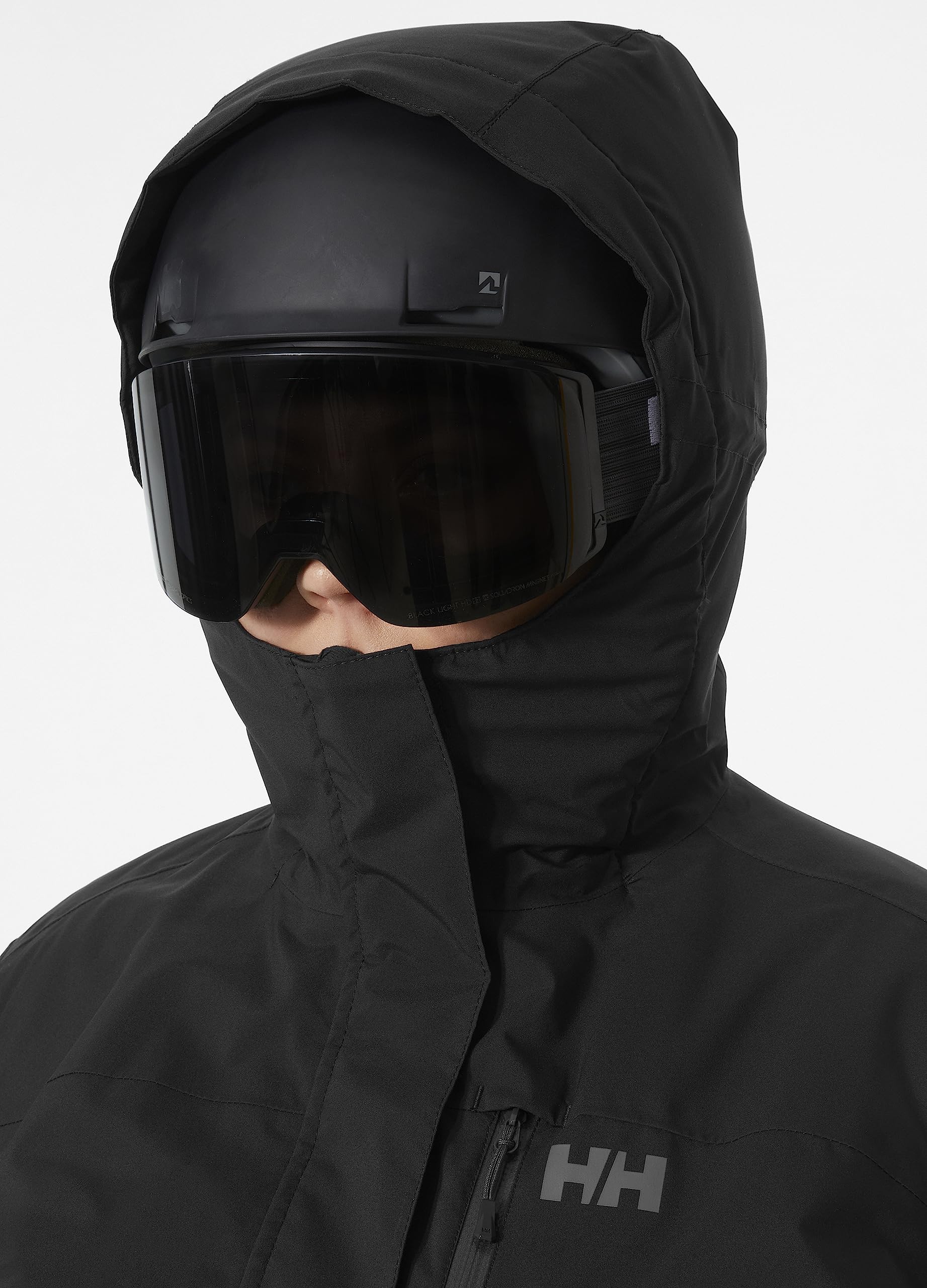 Helly-Hansen Womens Snowplay Plus Jacket, 990 Black, 2X