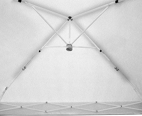 Miniatura 6 de E-Z UP Patriot ONE-UP Technology Refugio, 10 x 10 pies, gris claro