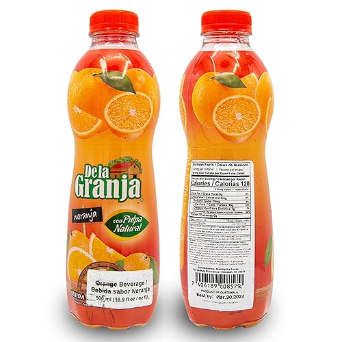 Miniatura 2 de Paquete Jugo de Naranja – Incluye 12 botellas de 16.9 onzas líquidas cada una, 202 onzas líquidas en total de sabor a jugo de naranja – Perfecto
