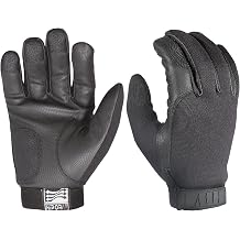 HWI Gear ND100L Lined Neoprene Patrol Duty Glove, Contour Cut, Extreme Tactility, Flexible, Durable for Tactical Operations
