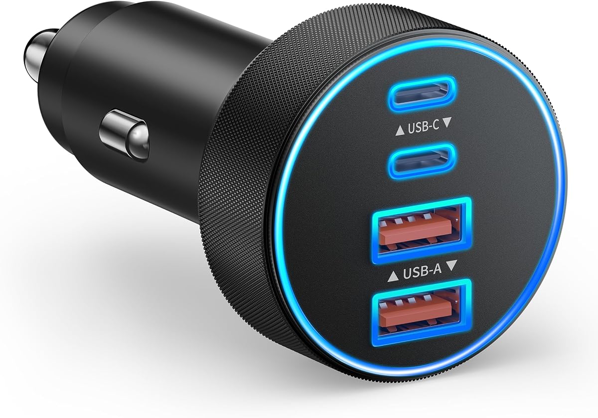 Car Charger USB C 90W Adapter