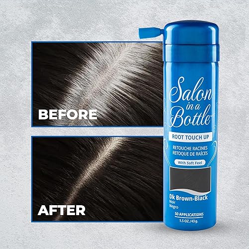 Miniatura 4 de Salon In A Bottle - Spray corrector de raíces temporal instantáneo para cubrir raíces y grises entre viajes al salón - Botella de spray de calidad