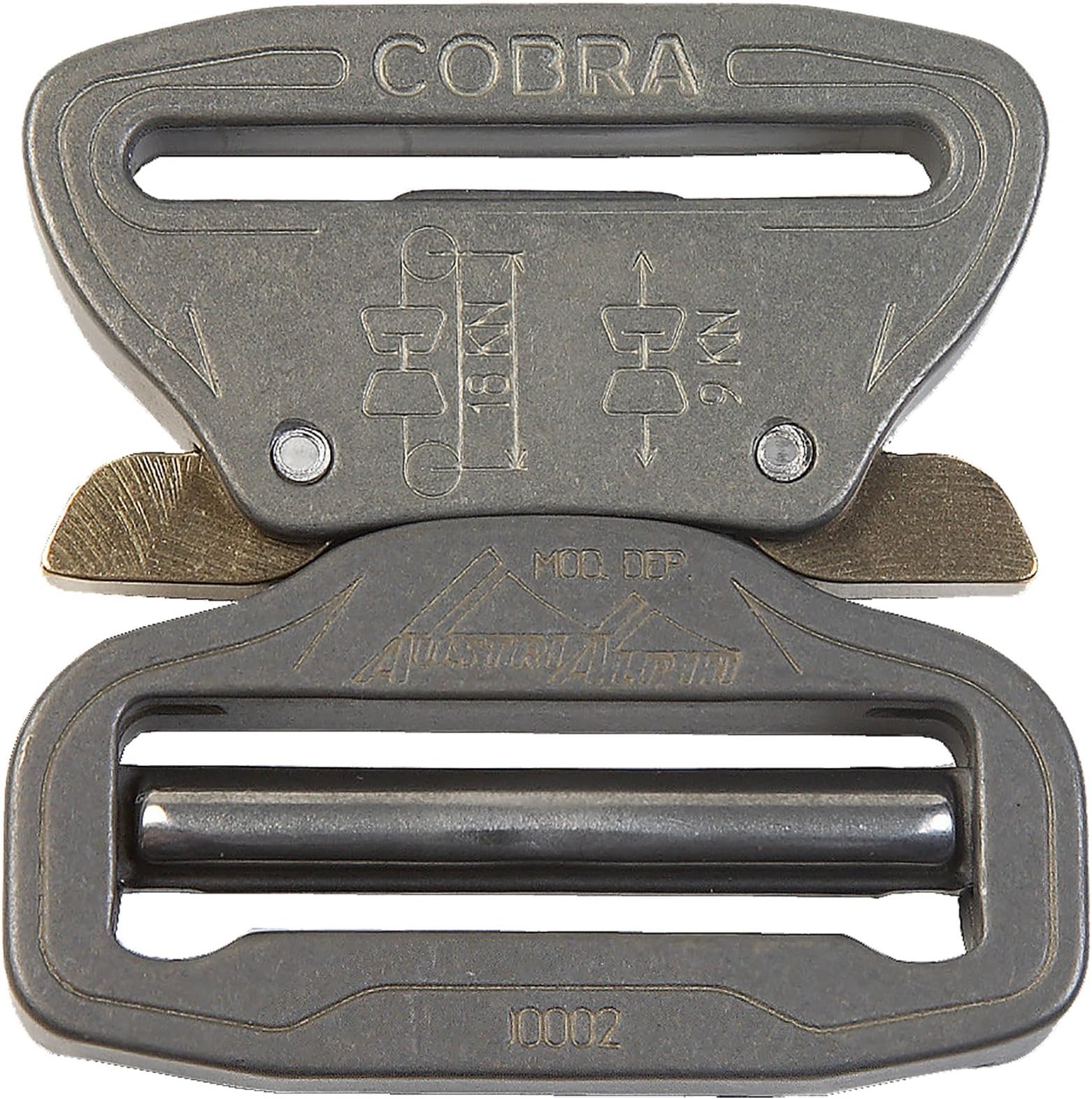 45mm / 1.75" Hard Coated Cobra Buckle XL Clips FC45HVF-XL