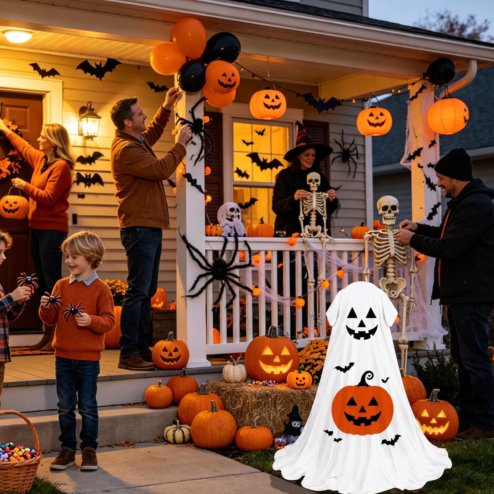 Halloween-Dekorationen für den Außenbereich Gruseliges wetterfestes