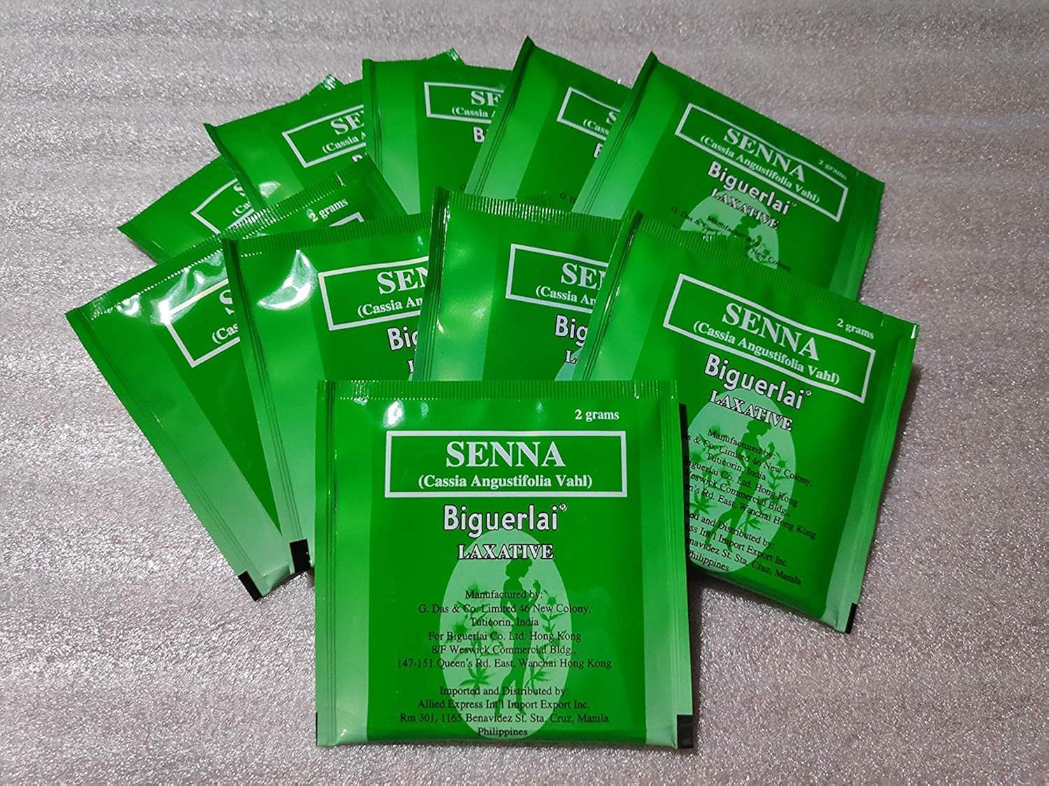 Senna Cassia Angustifolia 2 Grams Loose Pack of 10)