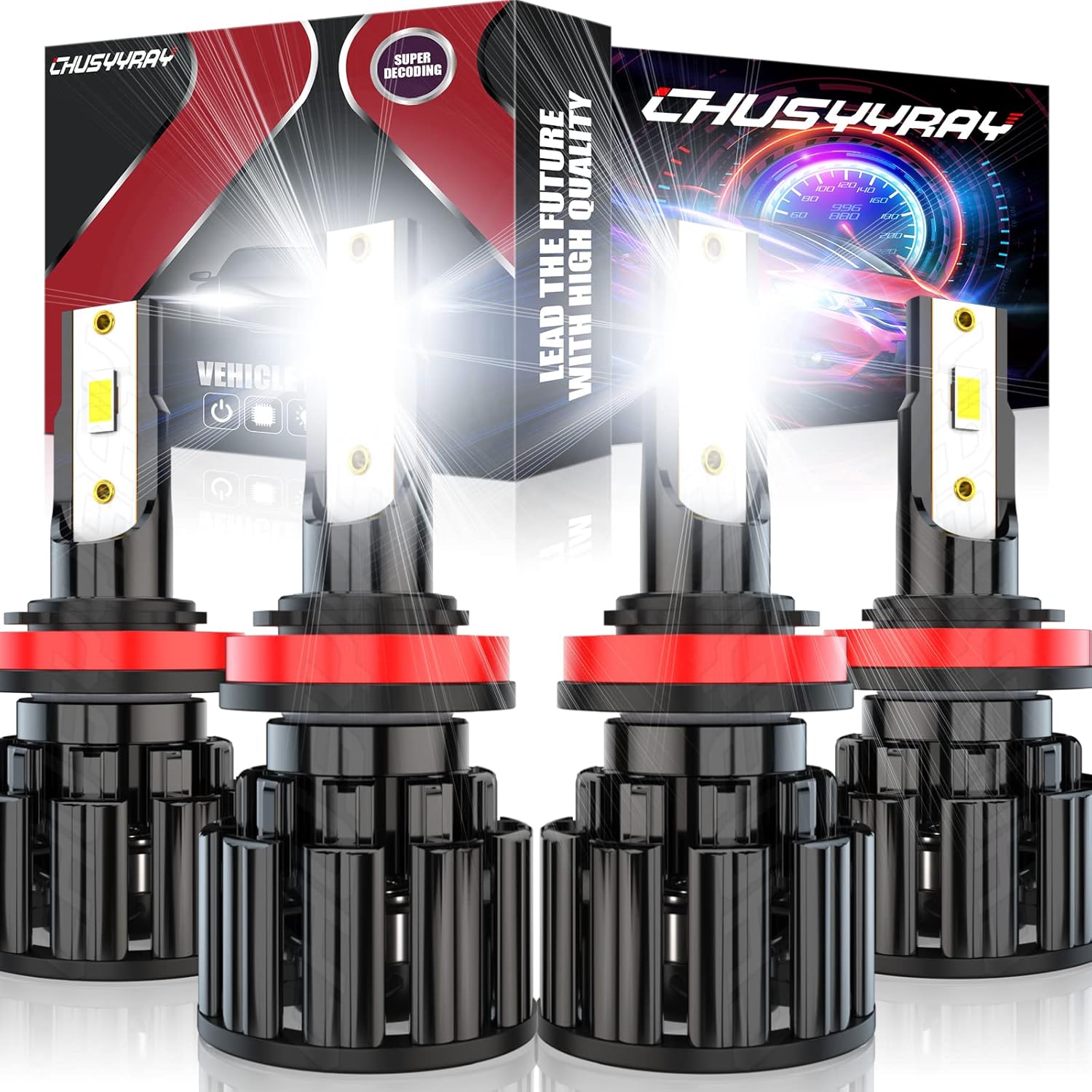 CHUSYYRAY Compatible with Can Am Defender LED Light Bulbs