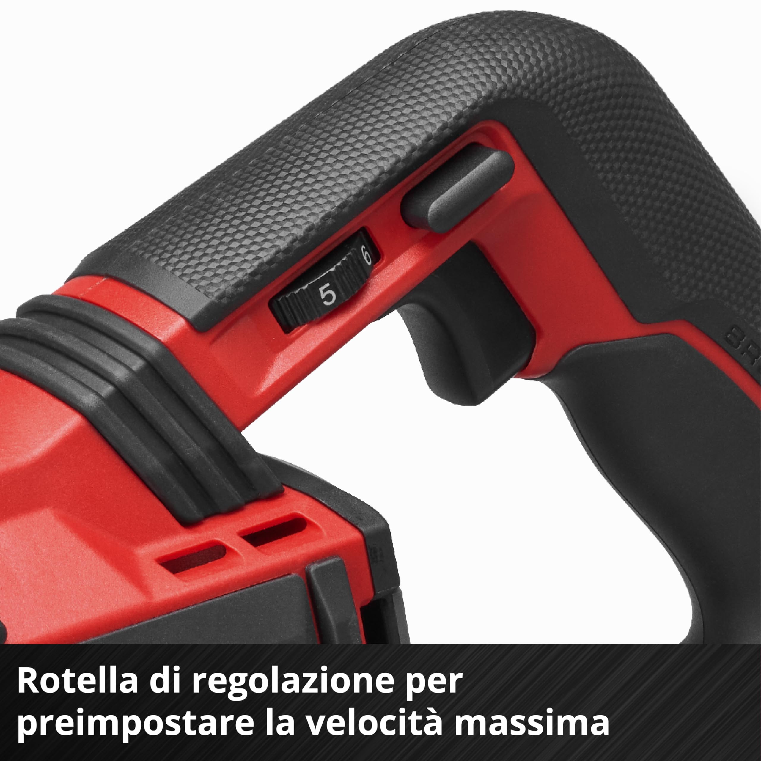 Einhell Professional Levigatrice eccentrica a batteria TP-AP 18/32 Li BL - Solo PXC (18V, 1300 W, Brushless, altezza di sollevamento 32 mm, profondità in legno 300 mm, incl. 2 lame, senza batteria)