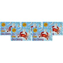 Pack of 5 [5 x 200 g] Crab Chips Made of Crab Meat not Shrimp!