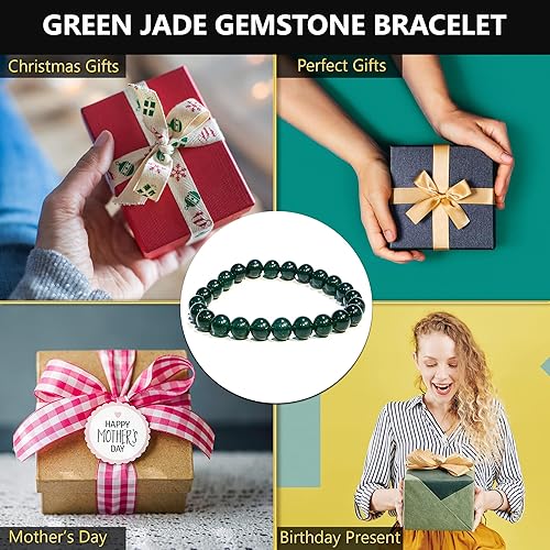Vista 168 de Money Attraction Bracelet for Wealth, Prosperity & Success – Abundance & Good Luck Feng Shui Bracelet with Pyrite, Citrine, Tiger Eye & Green Green