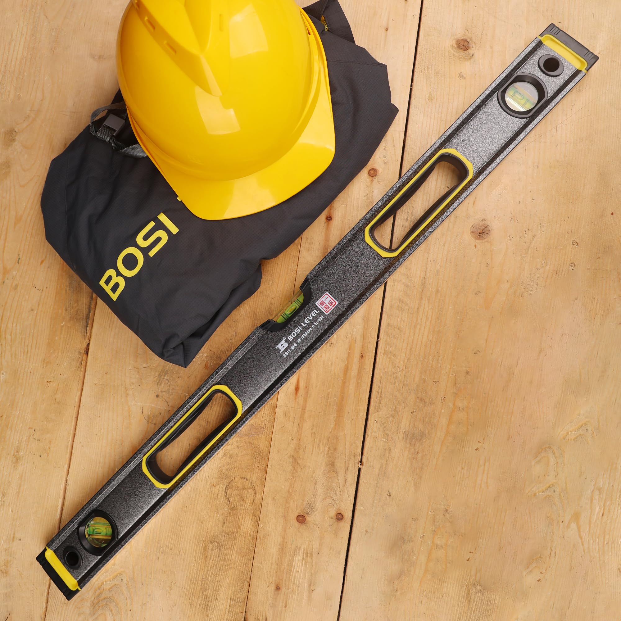 Livella magnetica a bolla, 78,7 cm, con angoli di 180°/45°/90°, livello 800 mm