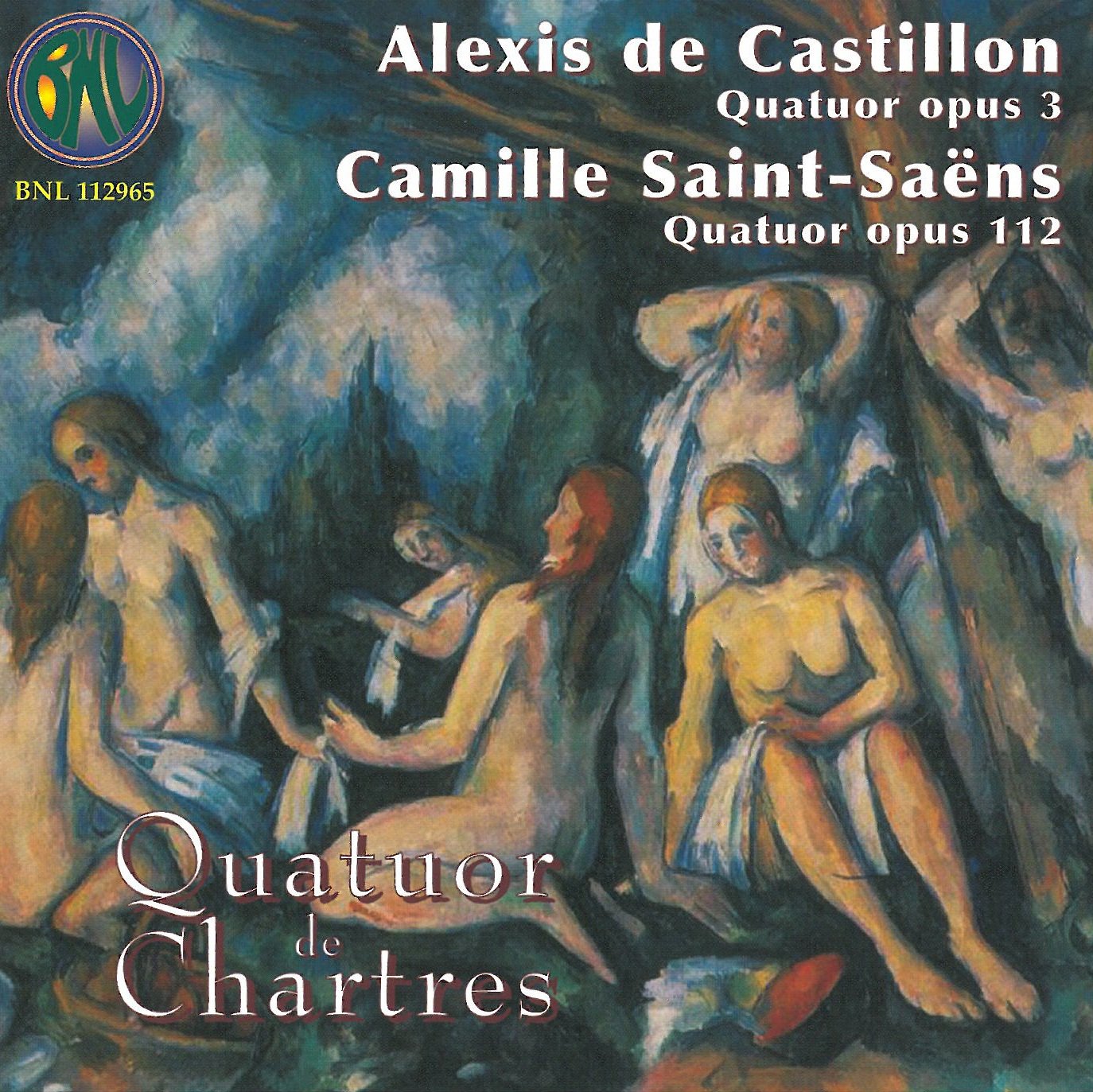 Castillon: Quartet Op3; Saint-Saens: Quartet Op112