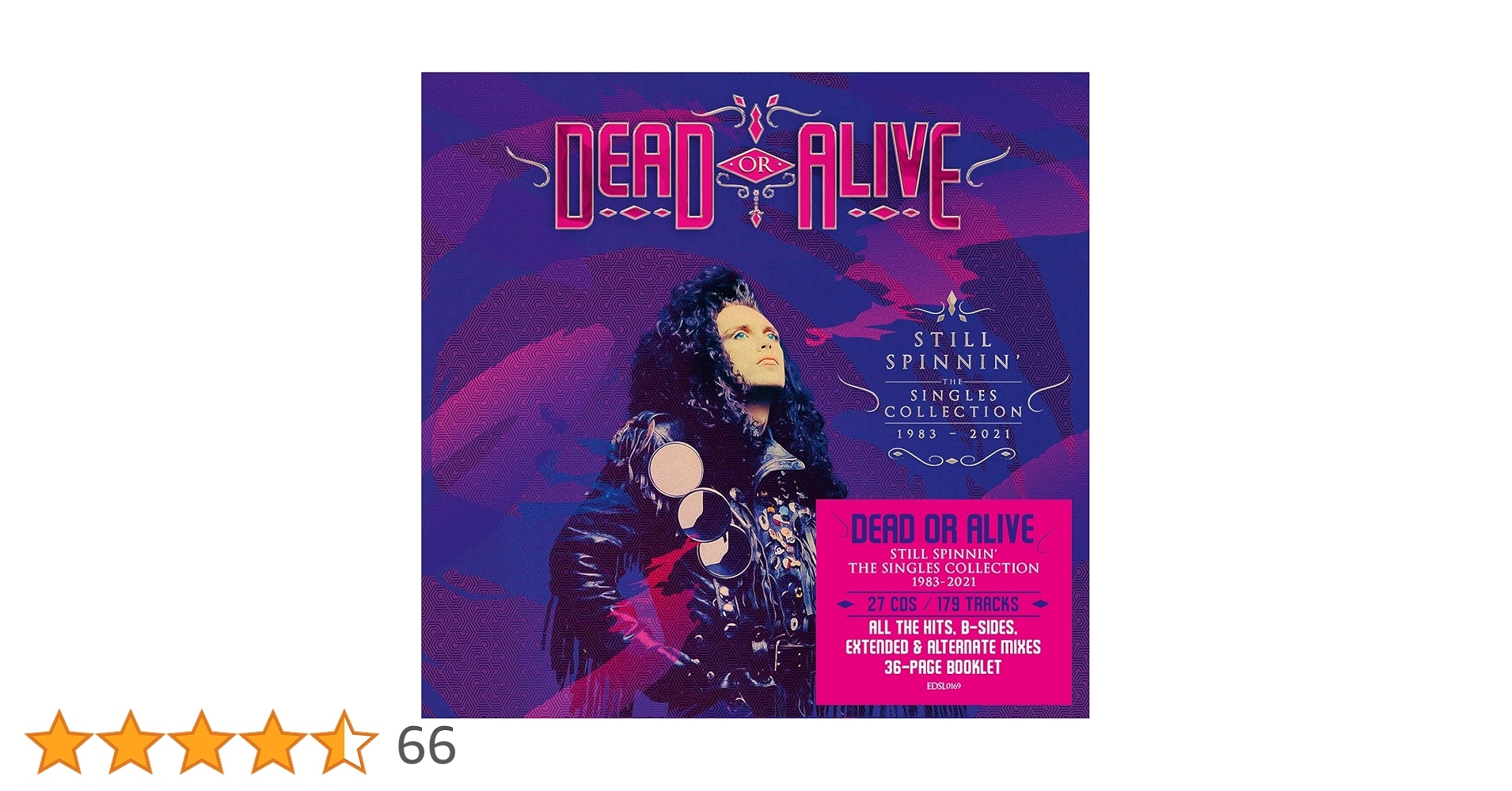 DEAD OR ALIVE『Still Spinning (27CD)』 Dead or Alive - Still Spinning: The Singles Collection