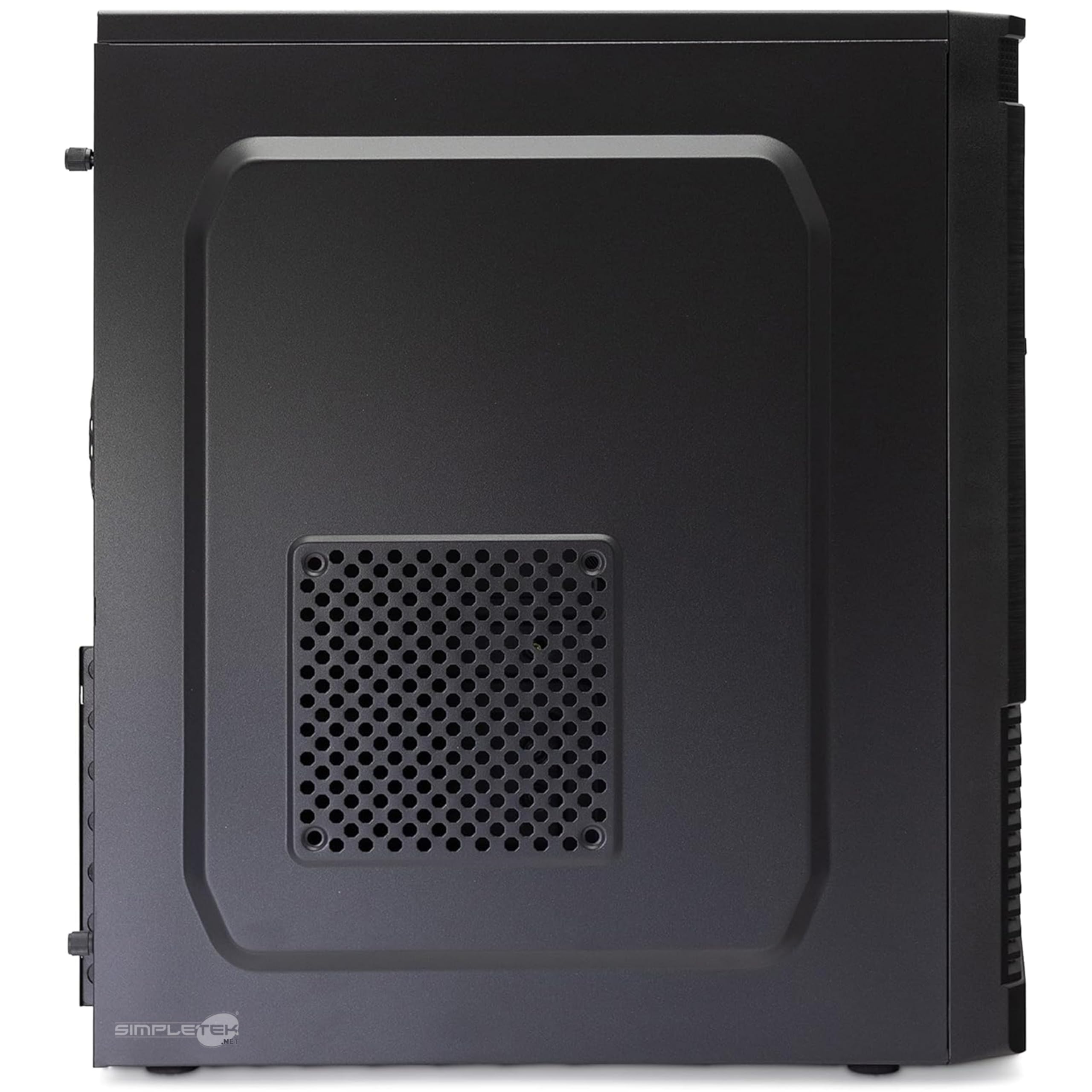 SIMPLETEK - Computer Desktop Fisso Assemblato di 14th Gen | Core i3 14100T RAM 8GB SSD 120GB | Case Nero, Inclusa licenza Windows 11 Professional