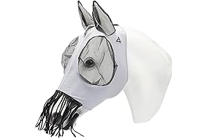 Comfort-Fit Deluxe Fly Mask: The Ultimate Equine Eye Protection