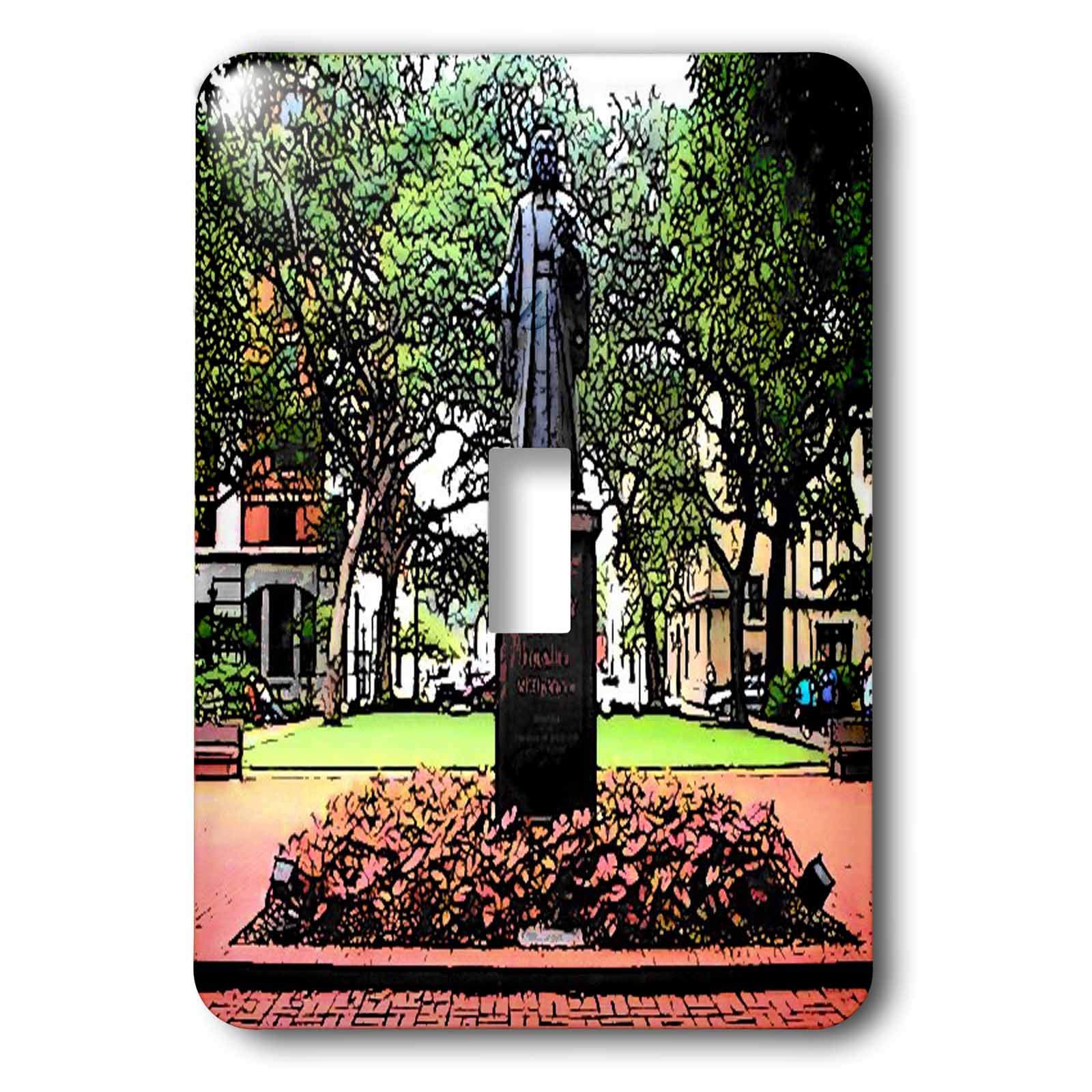 Interrupteur baïonnette John Wesley Savannah 3dRose LSP_26333_1