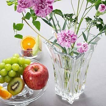 Amazon.co.jp: 東洋佐々木ガラス フラワーベース クリア 約17.9