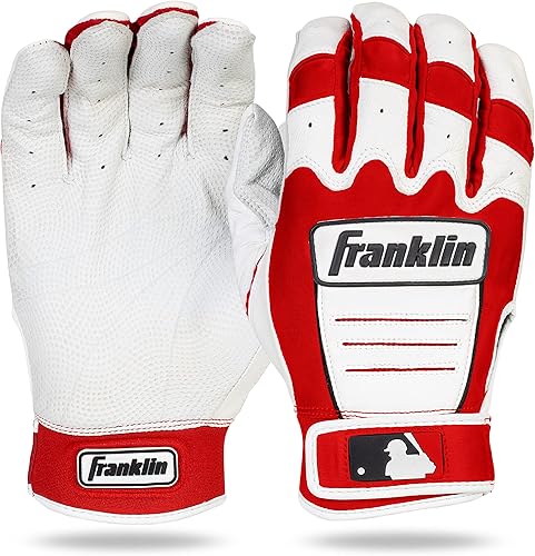 Miniatura 31 de Franklin Sports MLB - Guantes de bateo de béisbol CFX Pro para adultos y jóvenes, béisbol + sóftbol, varios tamaños + colores cerceta