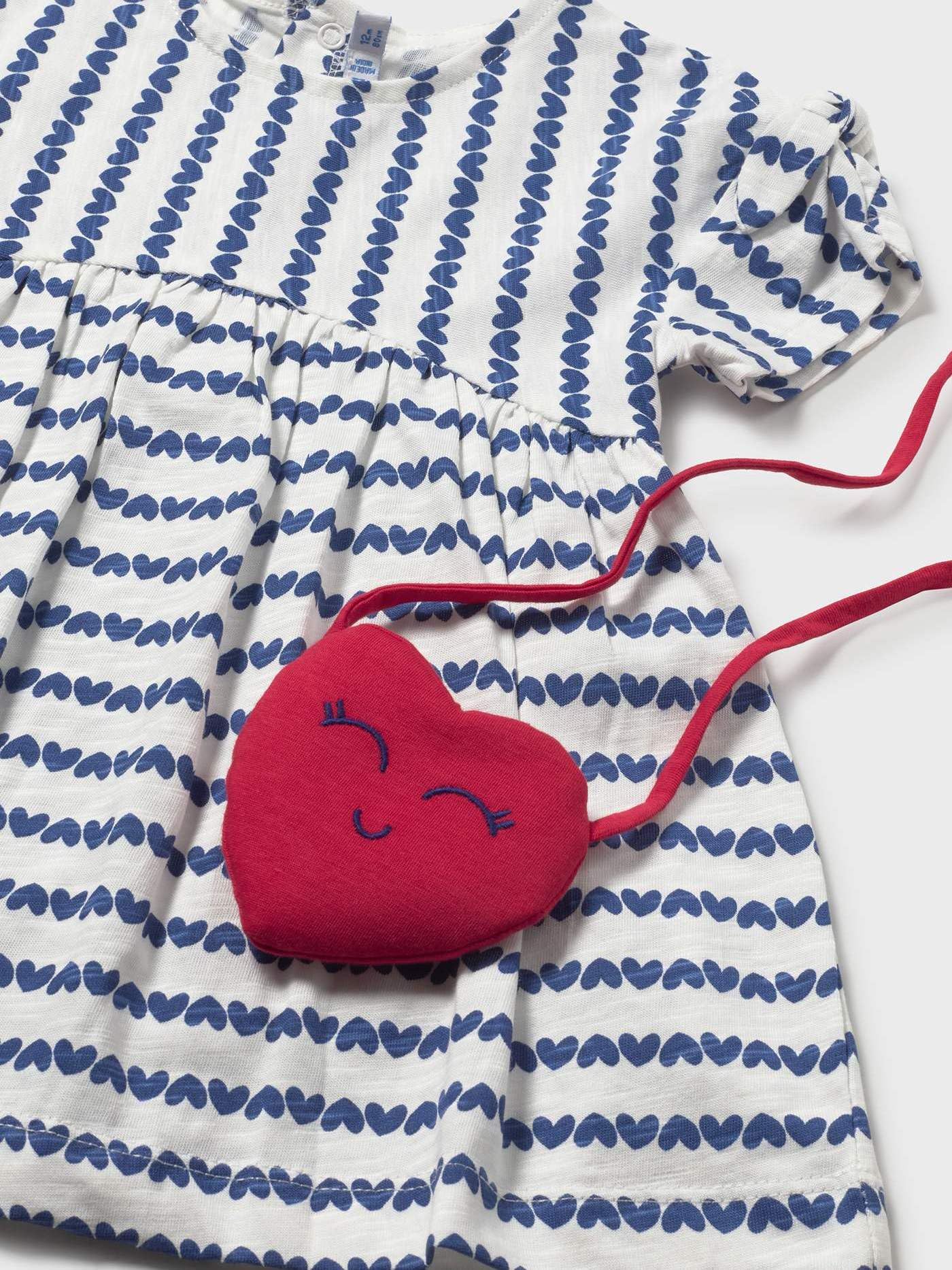 Mayoral Vestido con Bolso para bebé niña Porcelana