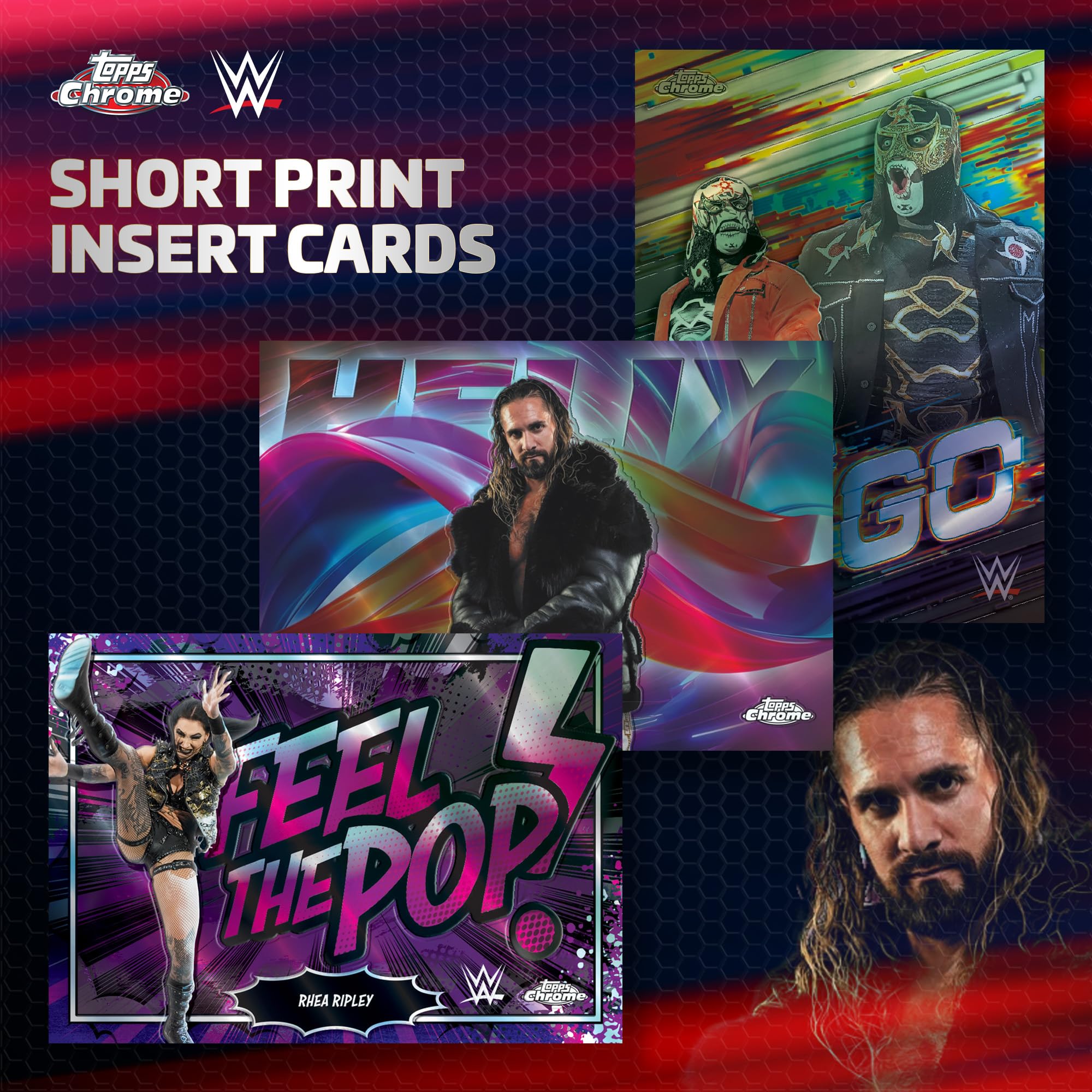 2026 Topps Chrome WWE - Sigillato in fabbrica - Mega Box