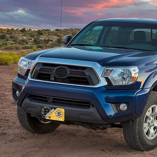 Vista 87 de Rico Industries NHL Hockey Split Metal Auto Tag 6" x 12" - Great for Truck/Car/SUV