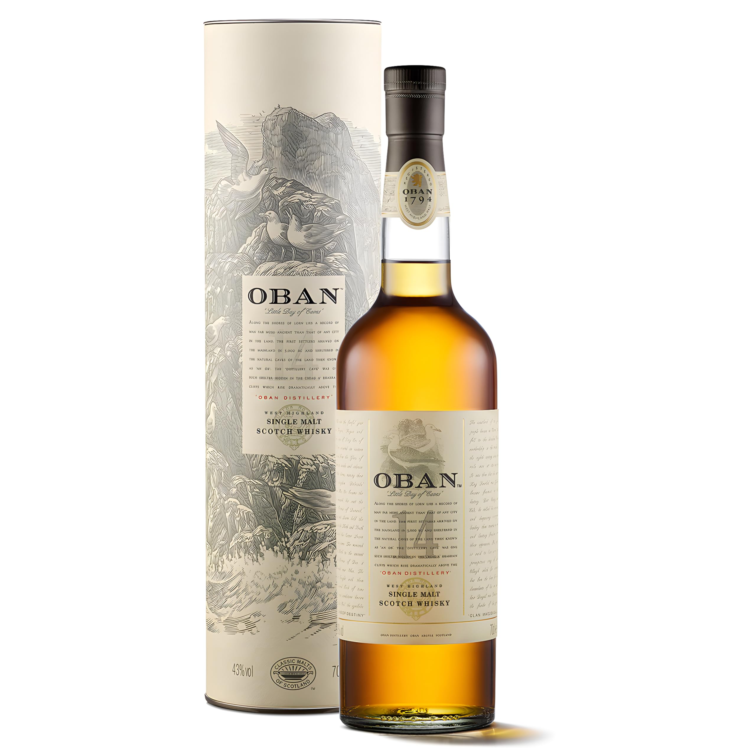 Amazon.co.jp: Oban(オーバン) 14年 箱入り [ ウイスキー イギリス