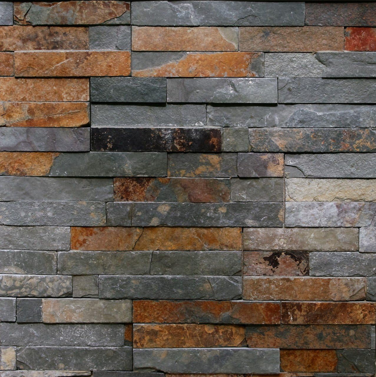 Sample Of Natural Ledgestone Wall Panel Canyon Rustic