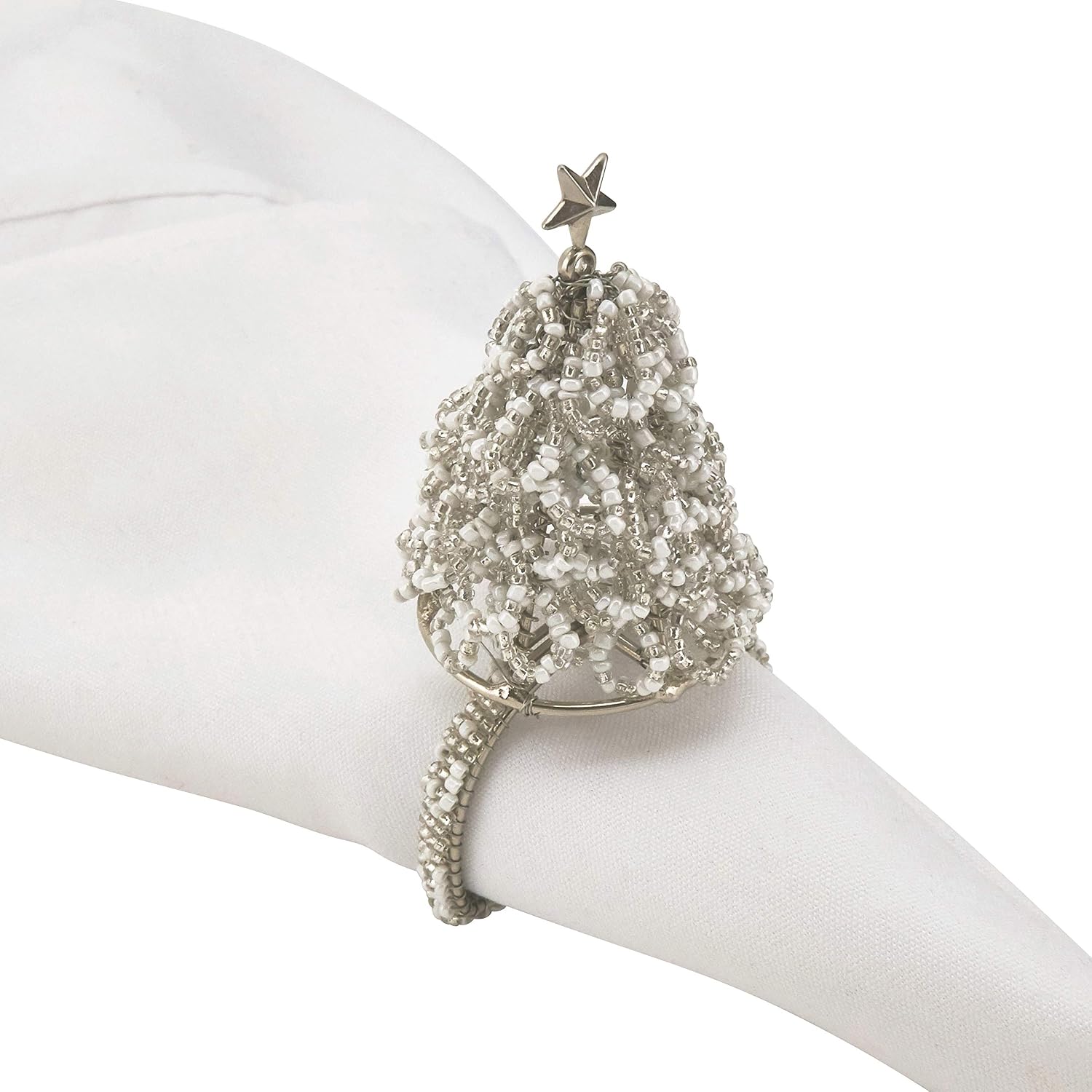 Christmas Tree Napkin Rings (Set of 4)