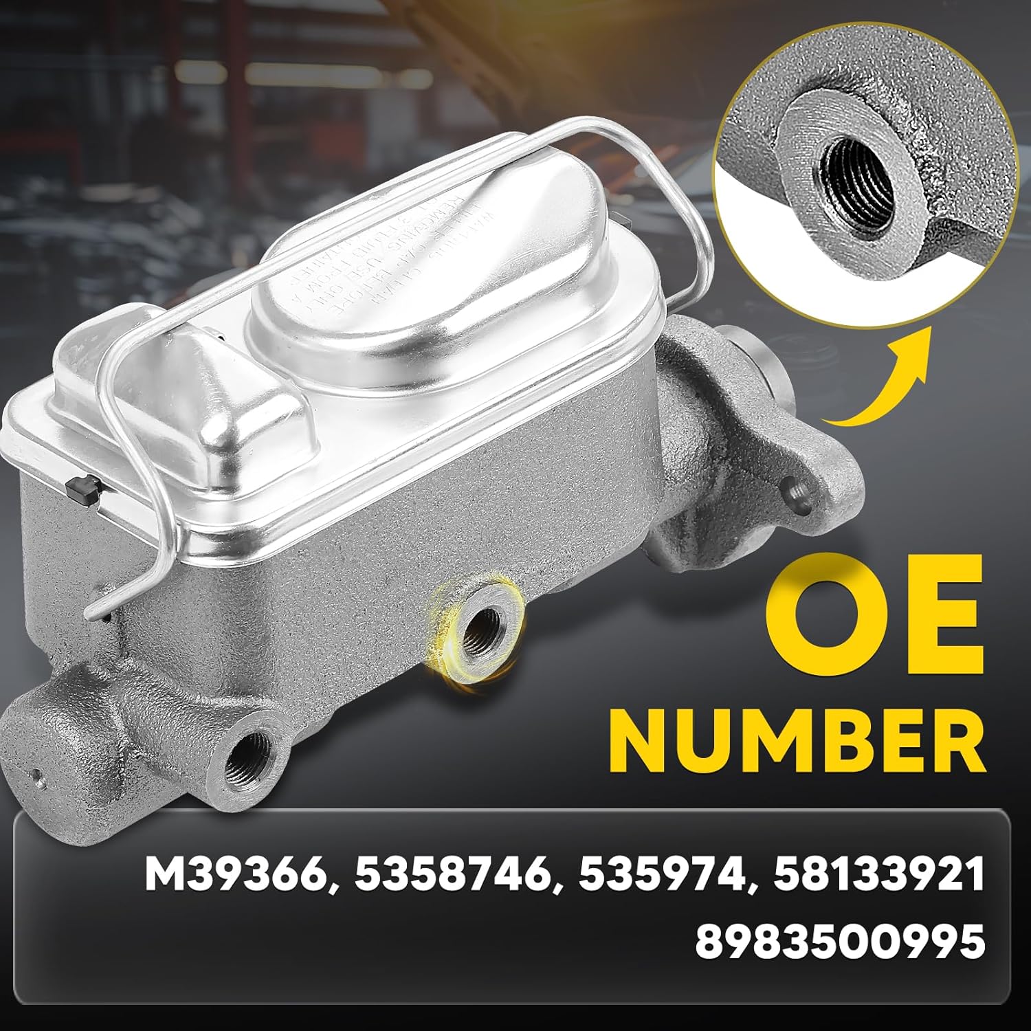 三菱ジープブレーキマスターシリンダー